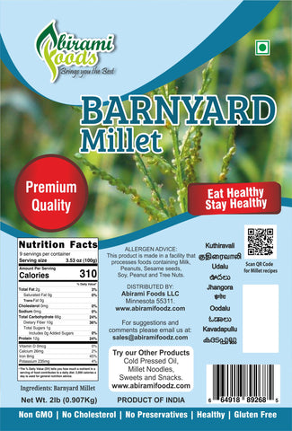 Barnyard Millet Grains-2lbs