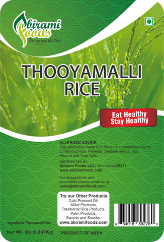 Thooyamalli Rice-2lbs